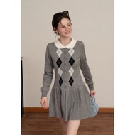 [EGGKA] A-line doll collar dress