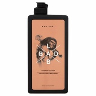 bad lab caveman 3 in1 hair face and body cleaner 400ml