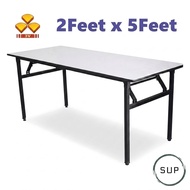 3V 2x5 Feet Foldable Banquet Table / Meja Lipat Banquet Kenduri Serbaguna Heavy Duty