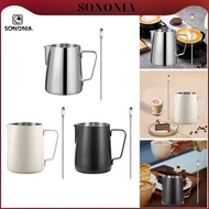 [Colaxi1ddMY] Milk Pitcher, Espresso Pitcher, 11.8" Stainless Steel Latte Art Cup, Tool for Latte Ar