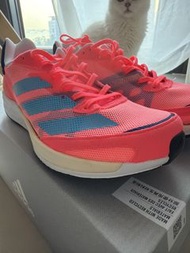 Adidas Adizero Adios 6 Running Shoes Pink Blue