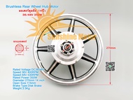 (สต๊อกในไทย) ชุดแปลงจักรยานไฟฟ้า 14นิ้ว 36V 48V 350W ล้อหลัง ดิสก์เบรก Disk Brake Electric Bike Conv