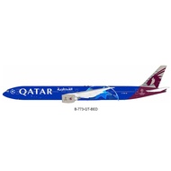 48H Shipping - B-Models Katar Airlines Boeing B777-300ER A7-BED Alloy Guest Aircraft Model 1/200