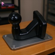 [Menolana] Glossy Finish 50mm Tow Hitch Ball Curved Design European Tow Ball Rust-Resistant Vehicle 