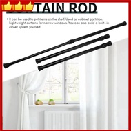 Tension Rod, OEH Tension Curtain Rod, No Drilling Spring Rod Short Tension Rod, Rustproof Small Tens