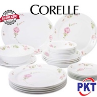 CORELLE LOOSE COUNTRY ROSE RS PLATE BOWL MUG CUP SAUCER / PINGGAN MANGKUK CAWAN PIRING CORELLE PLATE