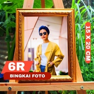 6R 15X20 GOLD CARVED FRAME 6R GOLD CARVED FRAME/