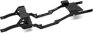 OGRC Carbon Fiber SCX24 Angled Skid Chassis kit Angled Skid LCG Chassis Kit for Axial SCX24 Deadbolt