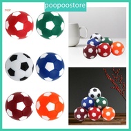 POOP 6 Pcs Table Football Soccer  Official 32mm Mini Table Footballs