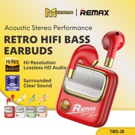 REMAX Earbuds Bass MDTWS38 Mini Earbuds Bluetooth True Wireless Earbuds Stereo Bluetooth Earbuds Wir