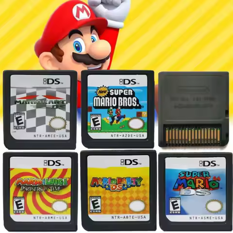 Mario Series DS Games Cartridge Super Mario Bros Video Game Console Card Mario Kart Mario Party For 