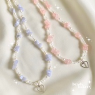 Diana Necklace | Quartz Necklace | Necklace | Beads Accessories | By beads bakery