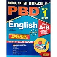Sasbadi 2023: Latihan Modul Interaktif PBD UASA English A+B Form 1 9789837731820 BK23MBI1