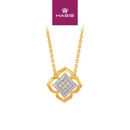 HABIB Diamond Necklace in 750/18K Yellow Gold 271061224(N)