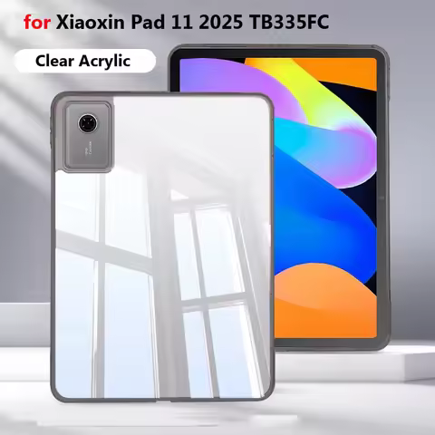 PC Acrylic Clear Case for Lenovo Tab Idea 11" 2025 TB-336FU TB-336ZU Xiaoxin Pad 11 2025 TB335FC Sho