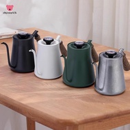 Wooden Handle Hand Brewing Kettle Home Narrow Mouth Kettle Drip Coffee Hand Brewing Kettle