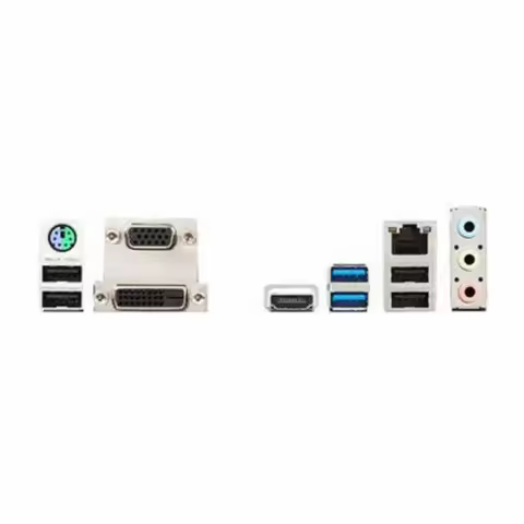 IO I/O Shield Back Plate BackPlate BackPlates Blende Bracket Stainless Steel For MSI H310M-PRO-VDH