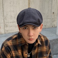 Popular Octagonal Hat for Men Spring Summer Beret Men's Newsboy Cap Retro Forward Cap for Men2025New