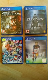 PS4 遊戲碟4隻