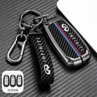 0O4I Infiniti Infiniti Key coverQ30 Q50 Q70 QX50 QX55 Q60 QX60 QX30Carbon Fiber Metal Key Shell