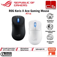 ASUS  P714 ROG Keris II Ace Wireless Gaming Mouse 8000Hz AimPoint Pro 42000 DPI