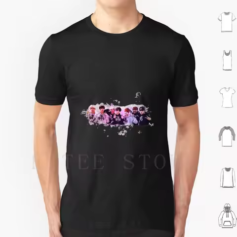 Boys , Kpop , K-Pop , Oppa T Shirt DIY Big Size 100% Cotton Love Yourself Tear Face Yourself Dark Wi