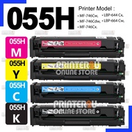 Compatible to Cano* Color Cartridge 055 055H CRG055 imageCLASS LBP 664Cx LBP-664CX MF-746CX MF 746Cx