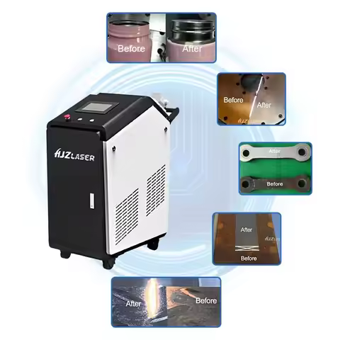 New JPT RAYCUS MOPA 200W Laser Cleaning Machine for Rust Removal Laser Cleaner Machine