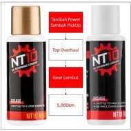 NT10 POWER PACK Motorcycle Engine Oil Treatment Decarbonizer Injector Cleaner Petrol Addtive Fuel Saver Octane Booster