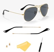 Replacement Temple Tips Temple Arms for Ray-Ban Aviator RB3025 Frames for spectacles and sunglasses 