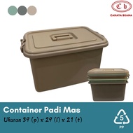 16L Padi Mas CONTAINER / Box organizer Aesthetic toy storage Box / slametan Box
