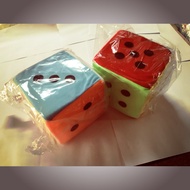 🔬Experimental Aids🔬Big Dice 15cm Plush Sponge Bell Cloth Dice Toy Dice Doll