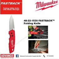 Milwaukee Handtools Hand Tools 48-22-1502 FASTBACK™ Folding Knife 【Ready Stock】