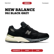 New Balance 992 Black Gray 100% Original Sneakers Casual Men Women Shoes Ori Shoes Men Shoes Women Running Shoes New Balance Original
