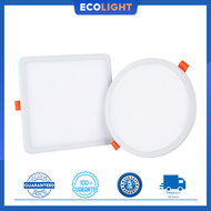 ECOL Led ceiling light 3-18w Pin light Downlight Panel light Ceiling Light with Tri Color option Recessed