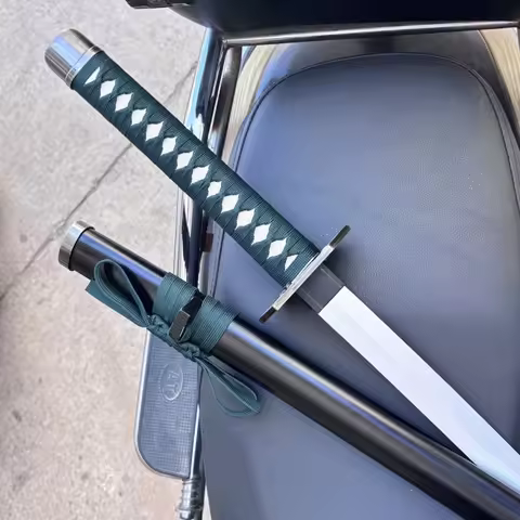 100cm Anime Bleach Zanpakutou Aizen Sousuke Kyoukasuigetsu Katana Wooden Sword Costume Cosplay Party
