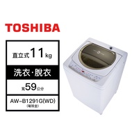 【結帳再x折】【含標準安裝】【TOSHIBA 東芝】10kg 星鑽不鏽鋼單槽洗衣機 AW-B1075G(WL) (W1K1)