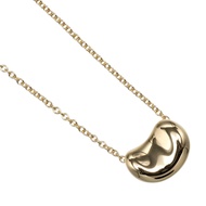 ทิฟฟานี่ แอนด์ โค TIFFANY&Co. สร้อยคอ Bean ทองคำ 18K (Yellow Gold) น้ำหนักประมาณ 2.86 กรัม สำหรับสุภ