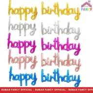 Happy Birthday Latin Letter Balloon Package Happy Birthday Balloon/ Connected 1 Set