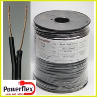 ✈ (SOLD PER METER) POWERFLEX FLAT CORD #16 | WIRE FOR EXTENSION | PH MADE