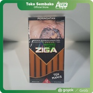 Rokok Ziga Teh Manis Kretek Filter Isi 12 Batang - 1 Bungkus