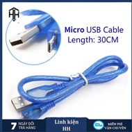 Nano Mini USB Cable / Micro USB Cable / Square USB Cable (30cm) for Arduino/UNO R3/Mega 2560/Nano/Du