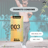 [DISCREET PACKAGING] OKAMOTO CONDOMS // 003 REAL FIT 10s // MADE IN JAPAN