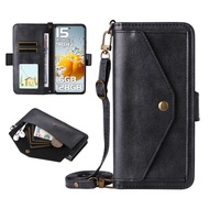 Suitable for Oukitel C1 C60 C61 C65 C59PRO retro leather crossbody wallet phone case