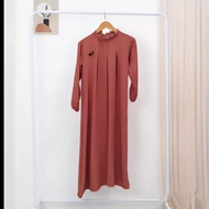 Others gamis anak model terbaru 2023 viral crinkle airflow baju perempuan lebaran pakaian muslim ram