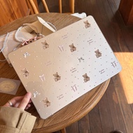 Miranda MacBook(Crystal) Air13 M4 A3114 M3 Air15 Little Bear Case For MacBook Transparent Pro14