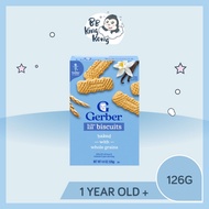 BB King Kong Gerber Snek Biskut Kecil 126g (Kotak)/Gerber Snack Lil Biscuits 126G Box 12 months+ Bab
