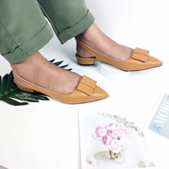 Sepatu Dinara Mouza #Sepatu Sandal Wanita Sandal Slip-On Mules  Heels 2 Cm