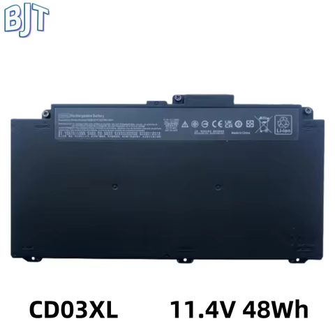 New 11.4V 48Wh Laptop Battery CD03XL For HP ProBook 640 G4 645 G4 650 G4 640 G5 650 G5 650 G7 HSTNN-