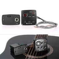 sakurabc-my JOYO JE-303 Acoustic 3-Band EQ Equalizer Guitar Piezo Pickup Preamp Tuner System with LC